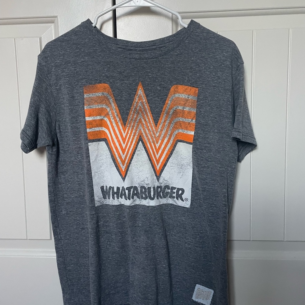 very well condition whataburger shirt from tyler’s